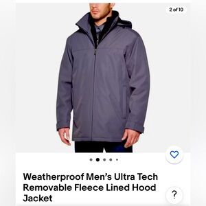 Weatherproof  size medium, worn once or twice gray condition no stains or rips